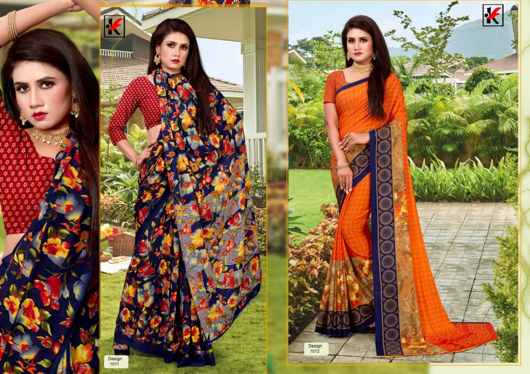 Halla bol 101 Renial  Exclusive Latest Fancy Daily Wear Printed Saree Collection 
